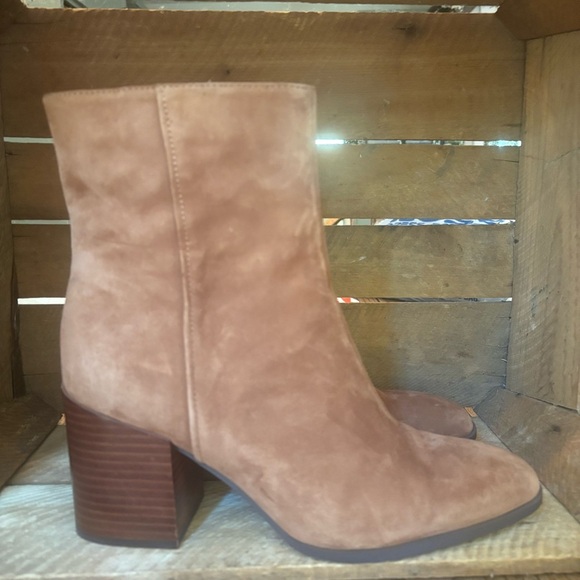 Vionic Suede Mid-Calf Boots -Harper Brown Women’s size 11 - Picture 3 of 11